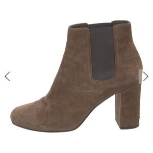 Saint Laurent suede Chelsea boots